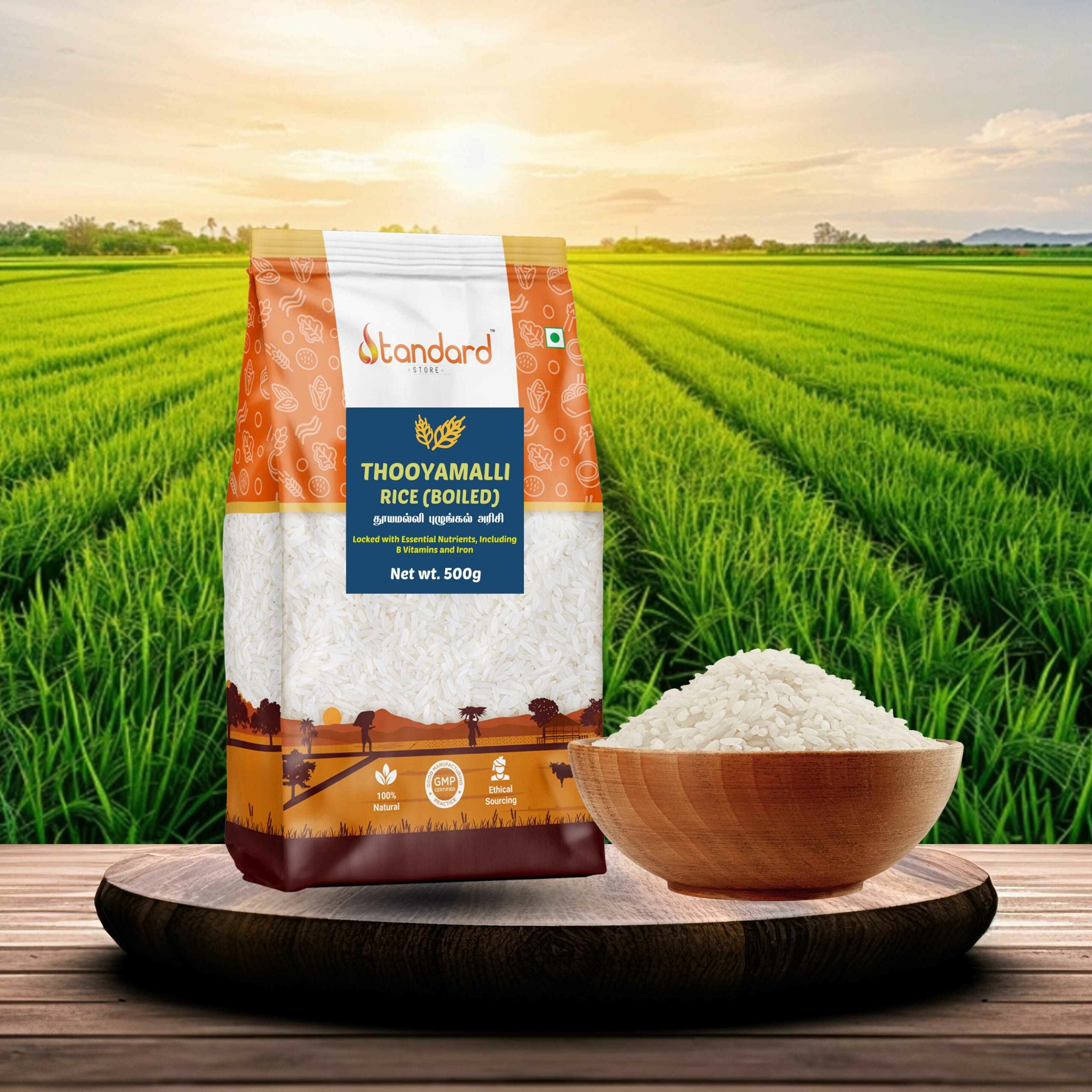 Thooyamalli Rice (Boiled)