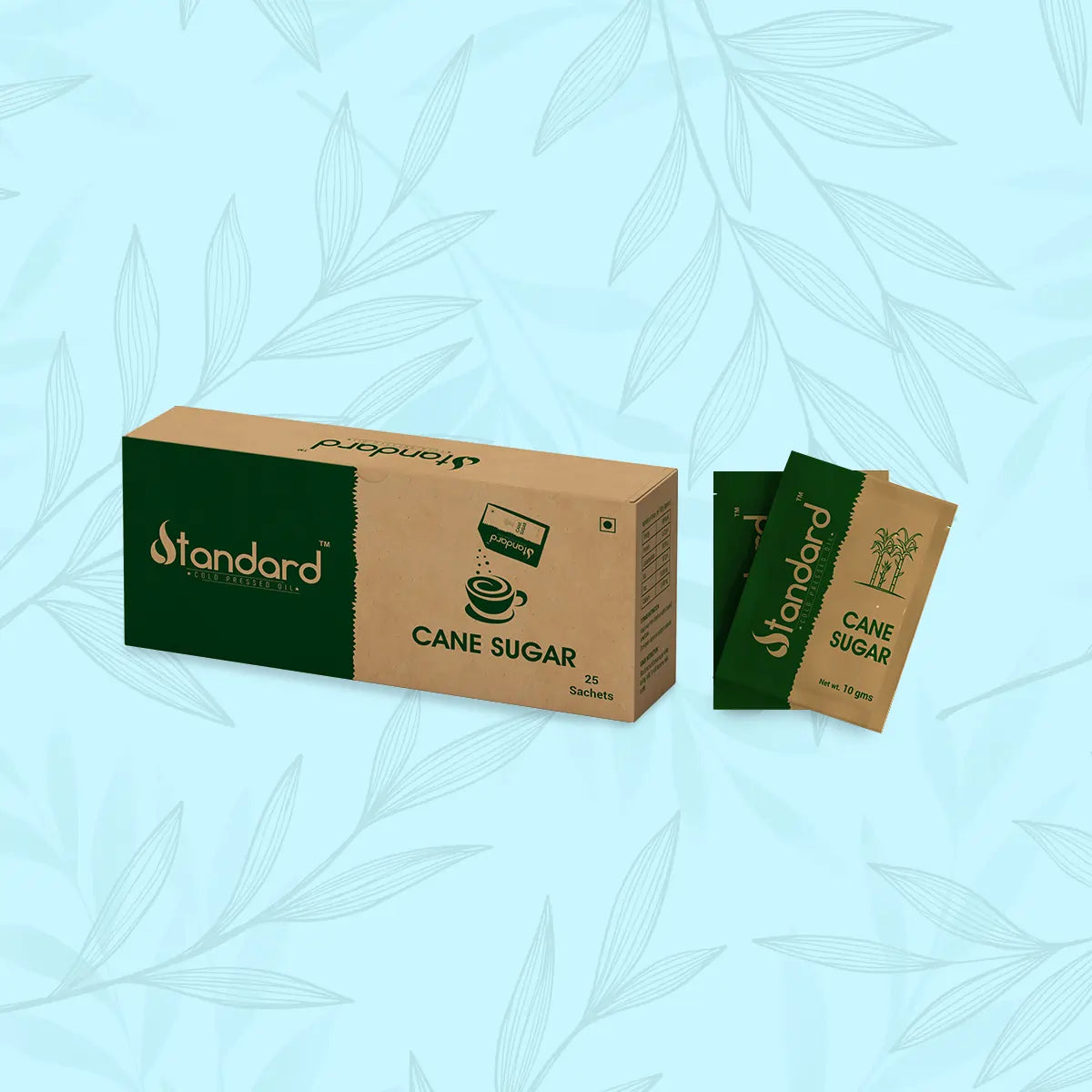 Cane Sugar – 1 Box Includes 25 Sachets