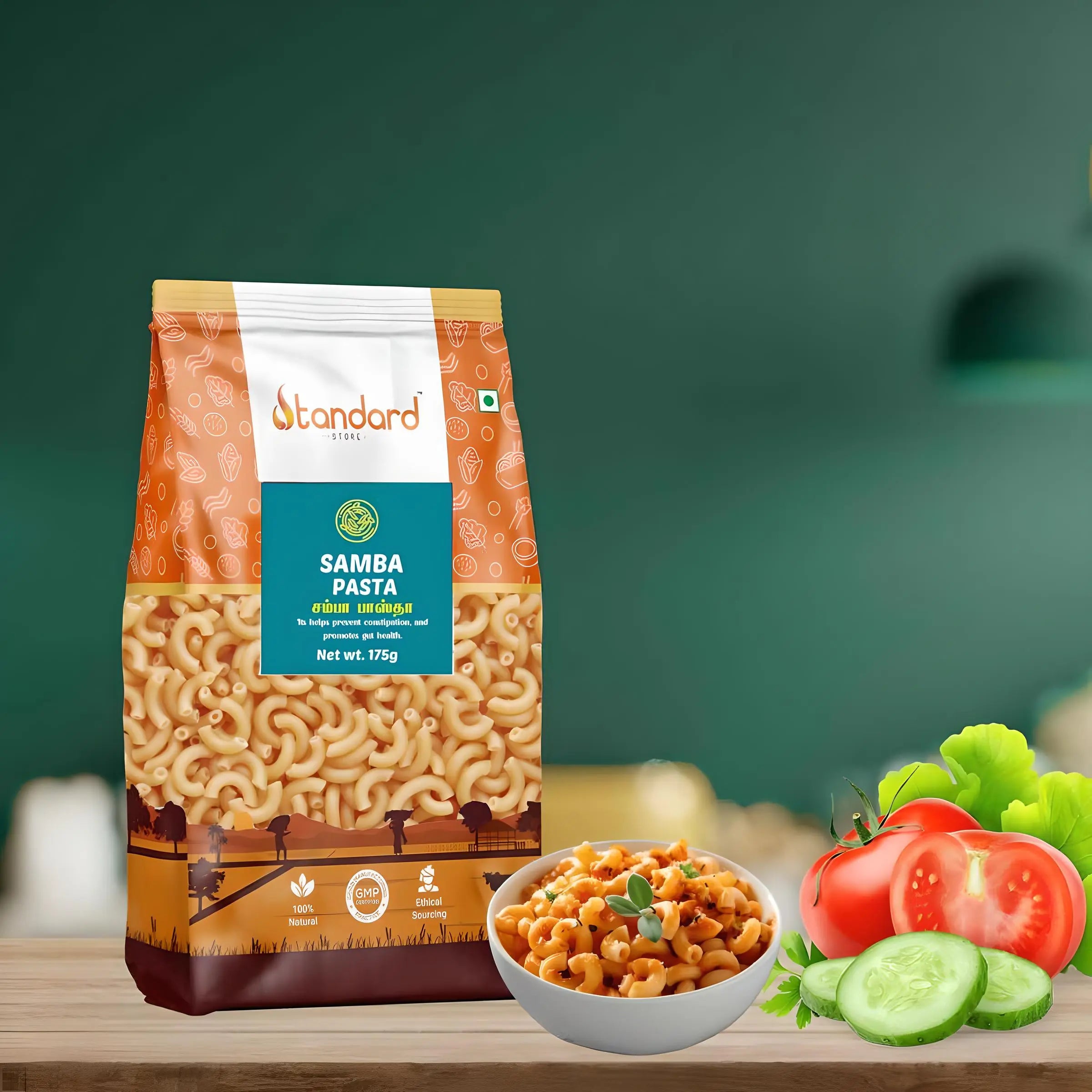 Samba Wheat Millet Pasta