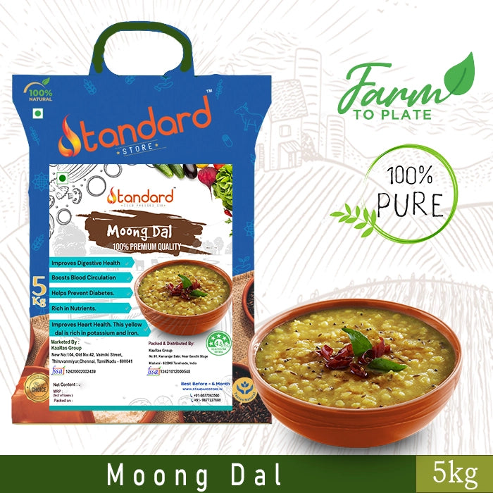 Split Green Gram Dal (Yellow Moong Dhal)