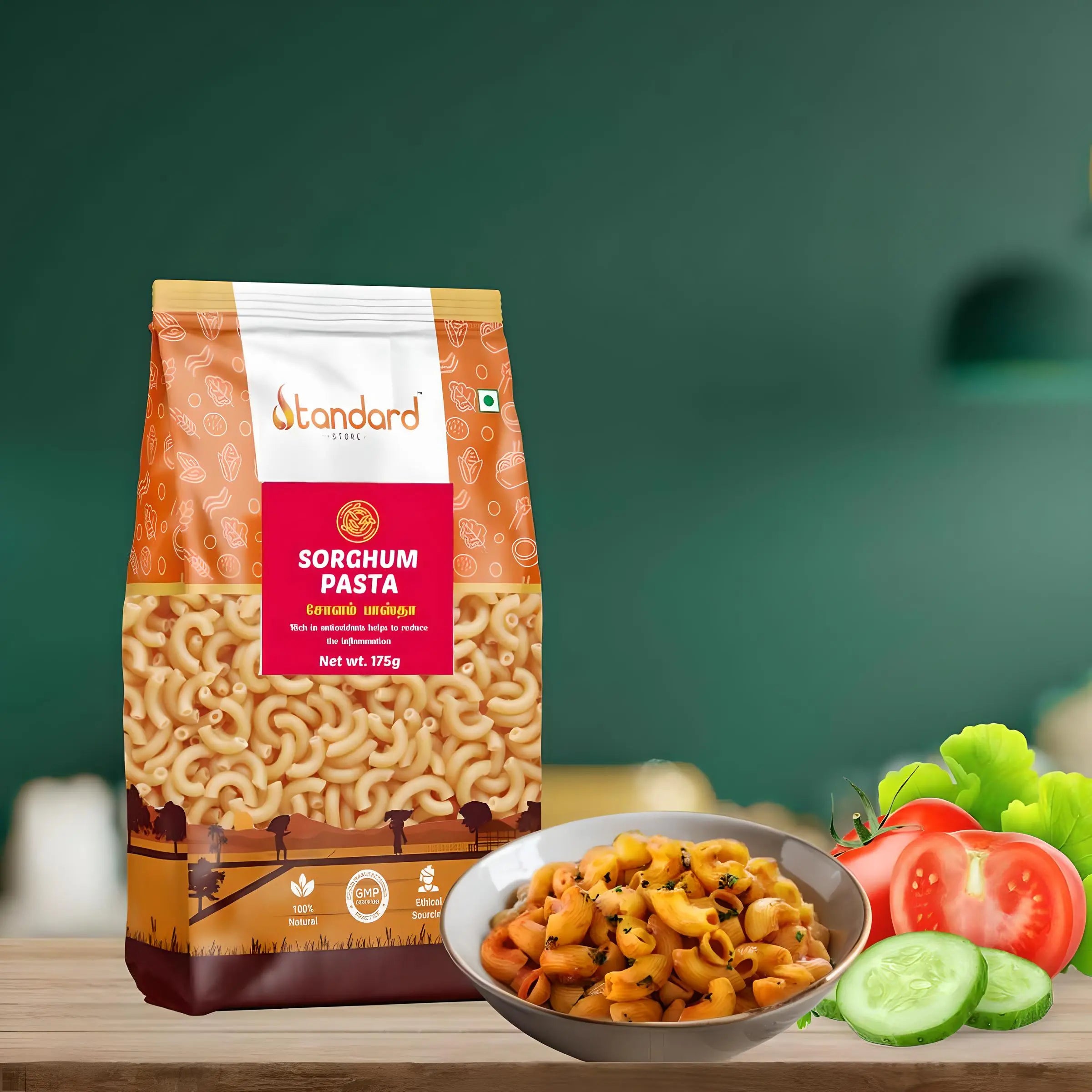 Sorghum  Millet Pasta