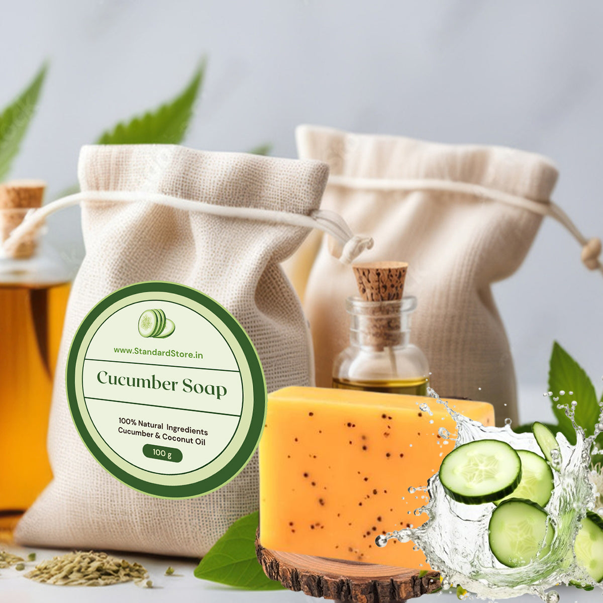 Cucumber Soap
