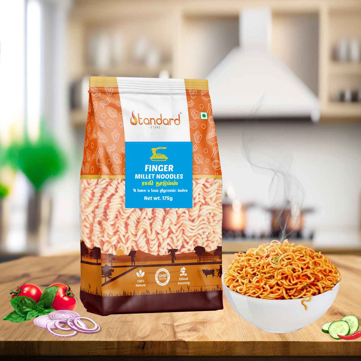Finger Millet Noodles