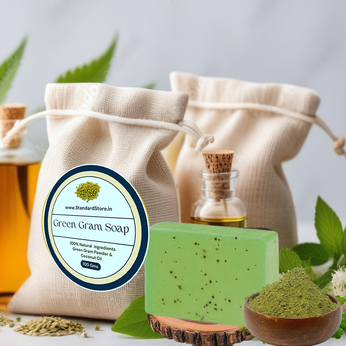 Green Gram Soap