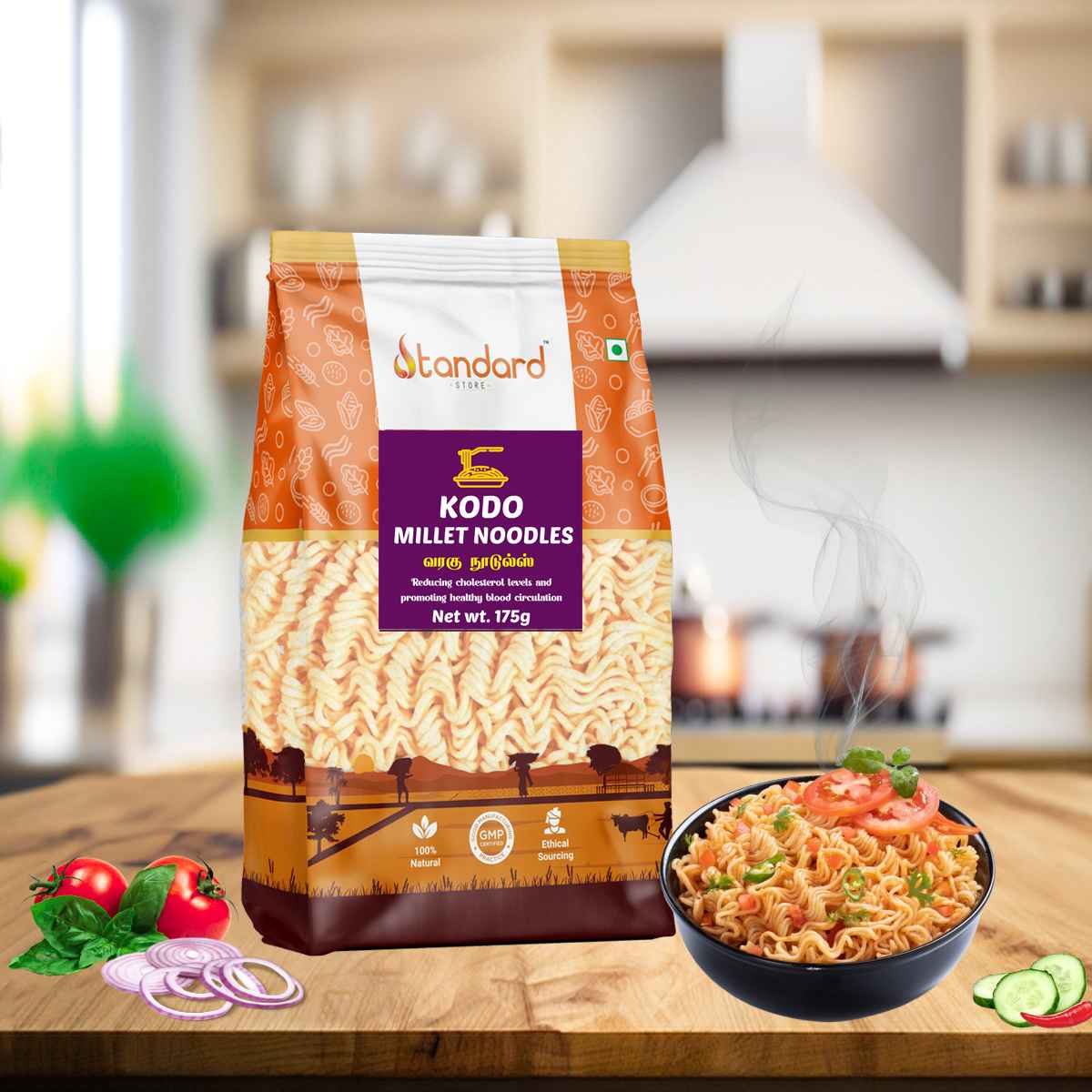 Kodo Millet Noodles