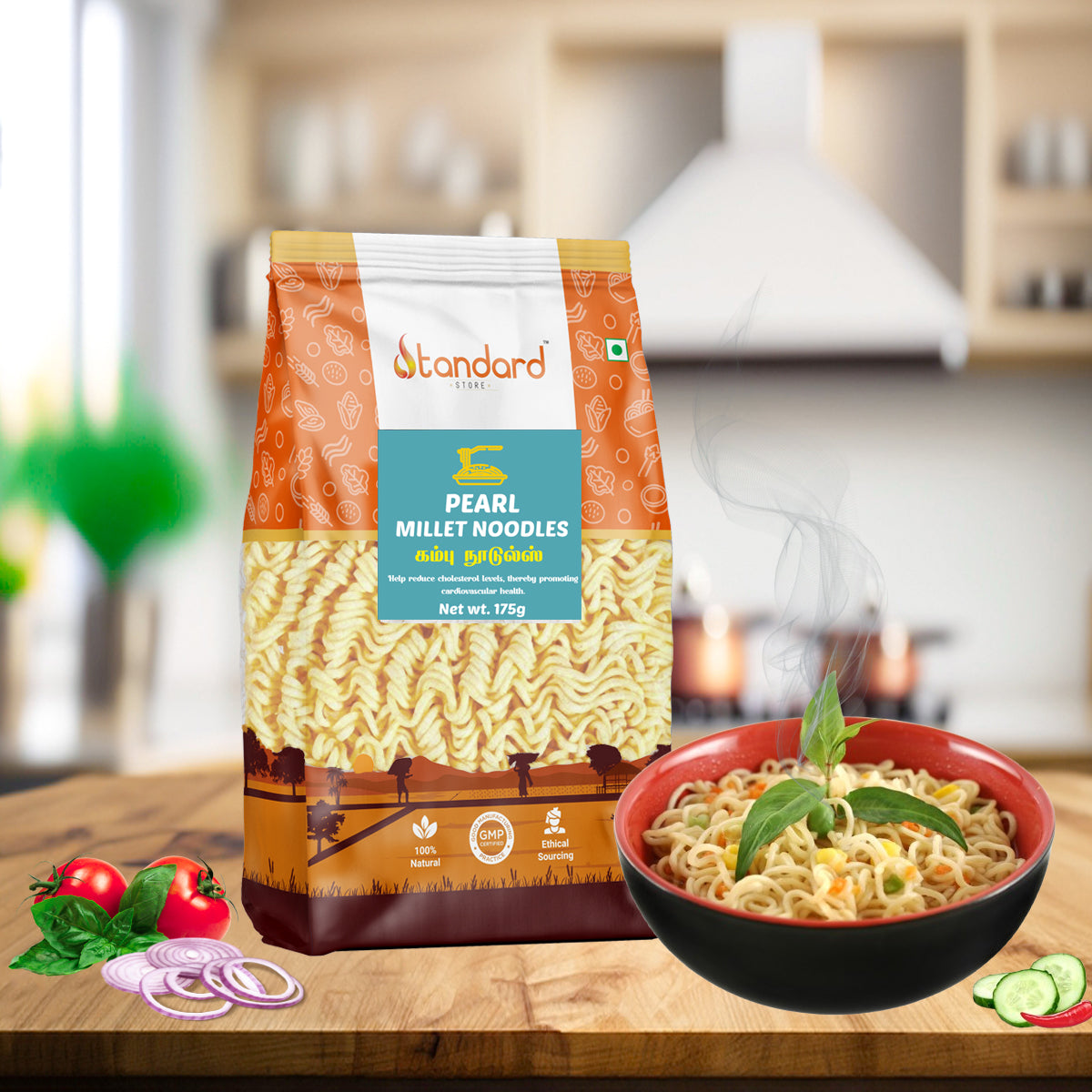 Pearl Millet Noodles