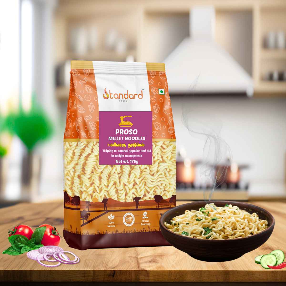Proso Millet Noodles