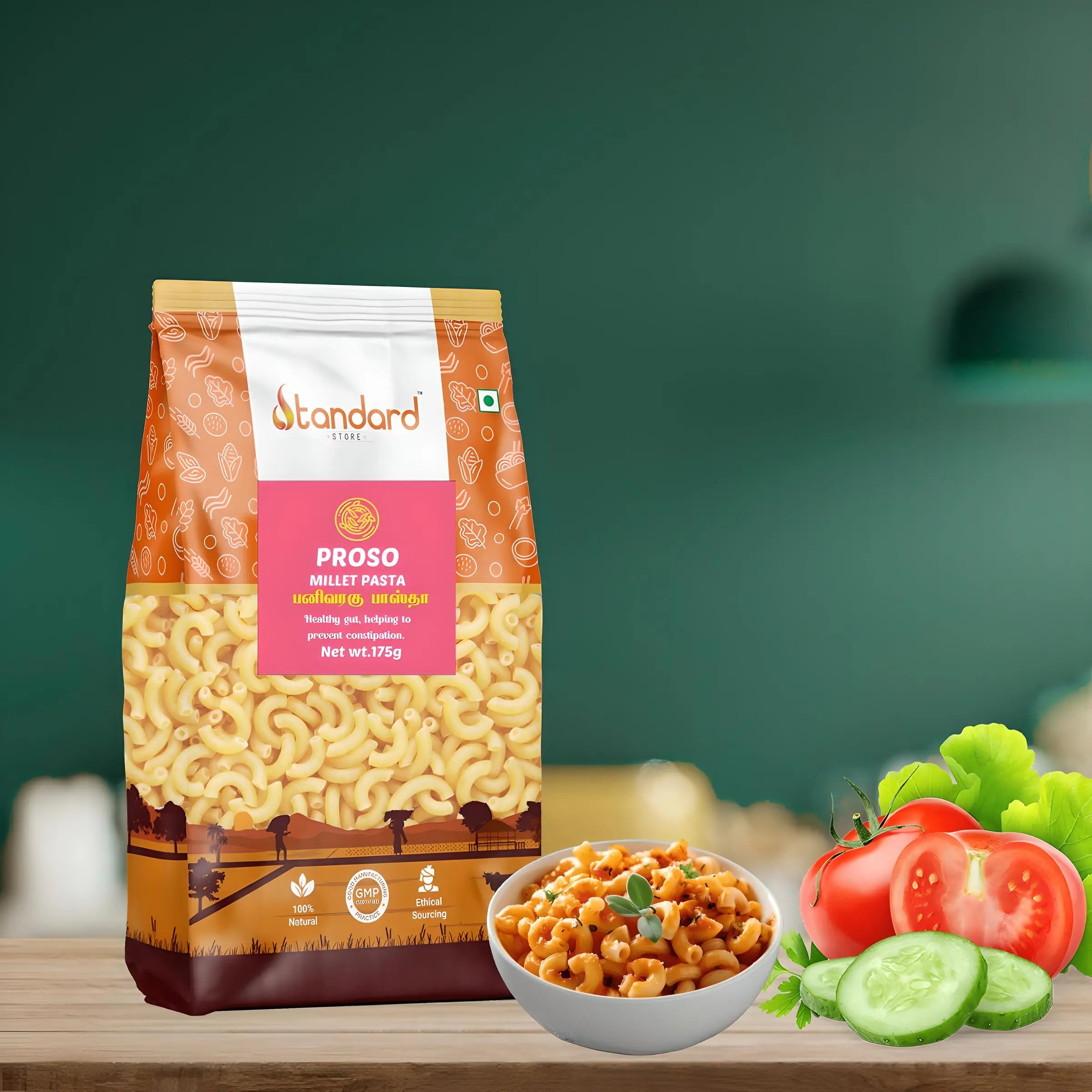 Proso Millet Pasta